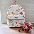 Fairy Print Backpack with flowers and cherries