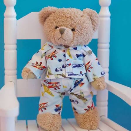 Bear with Aeroplane Pyjamas