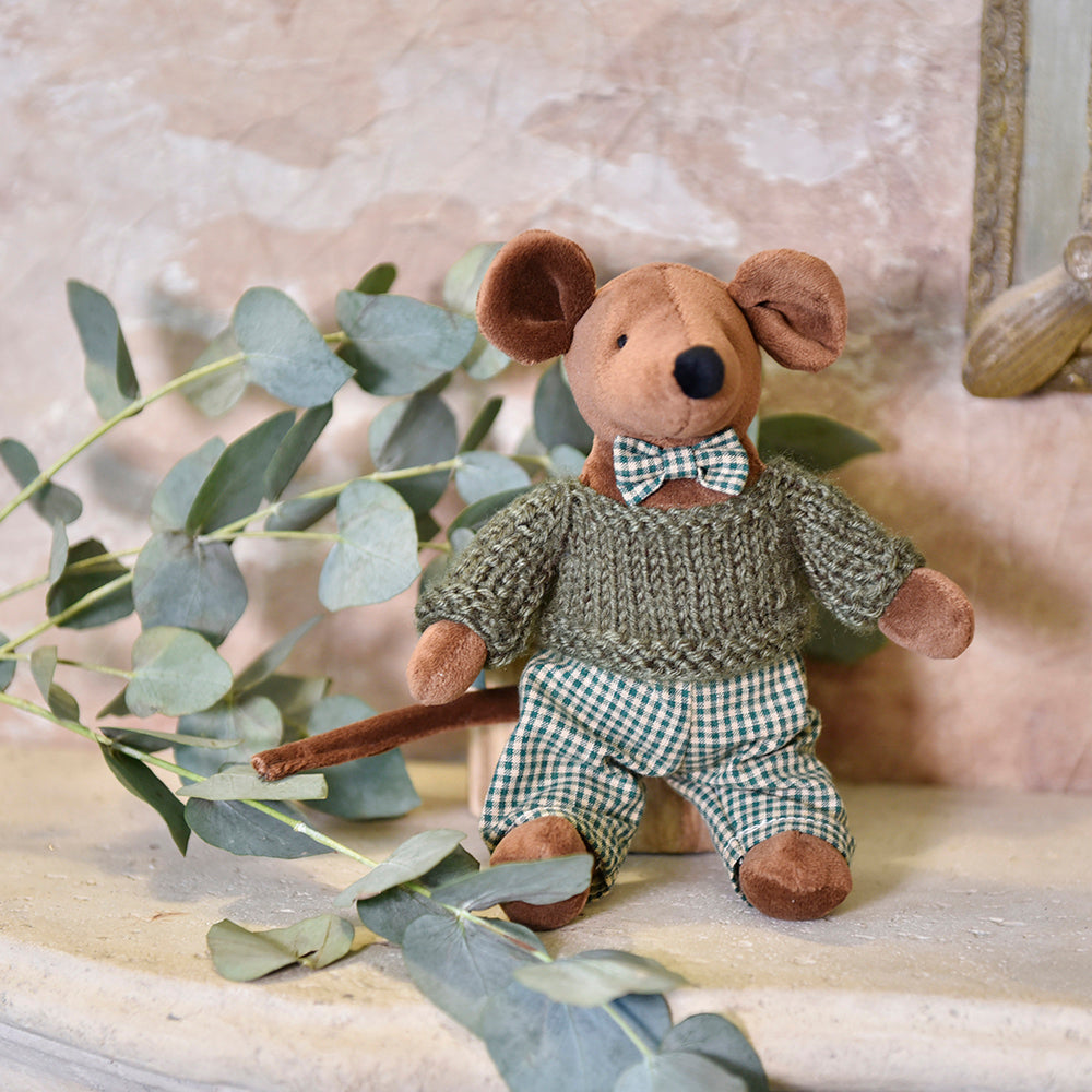Mouse teddy with Bow Tie
