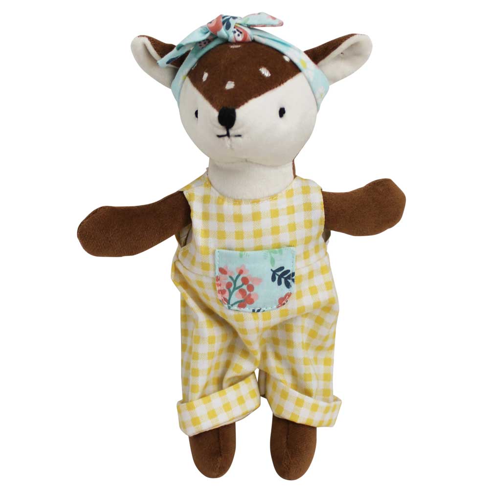 Deer teddy with headband