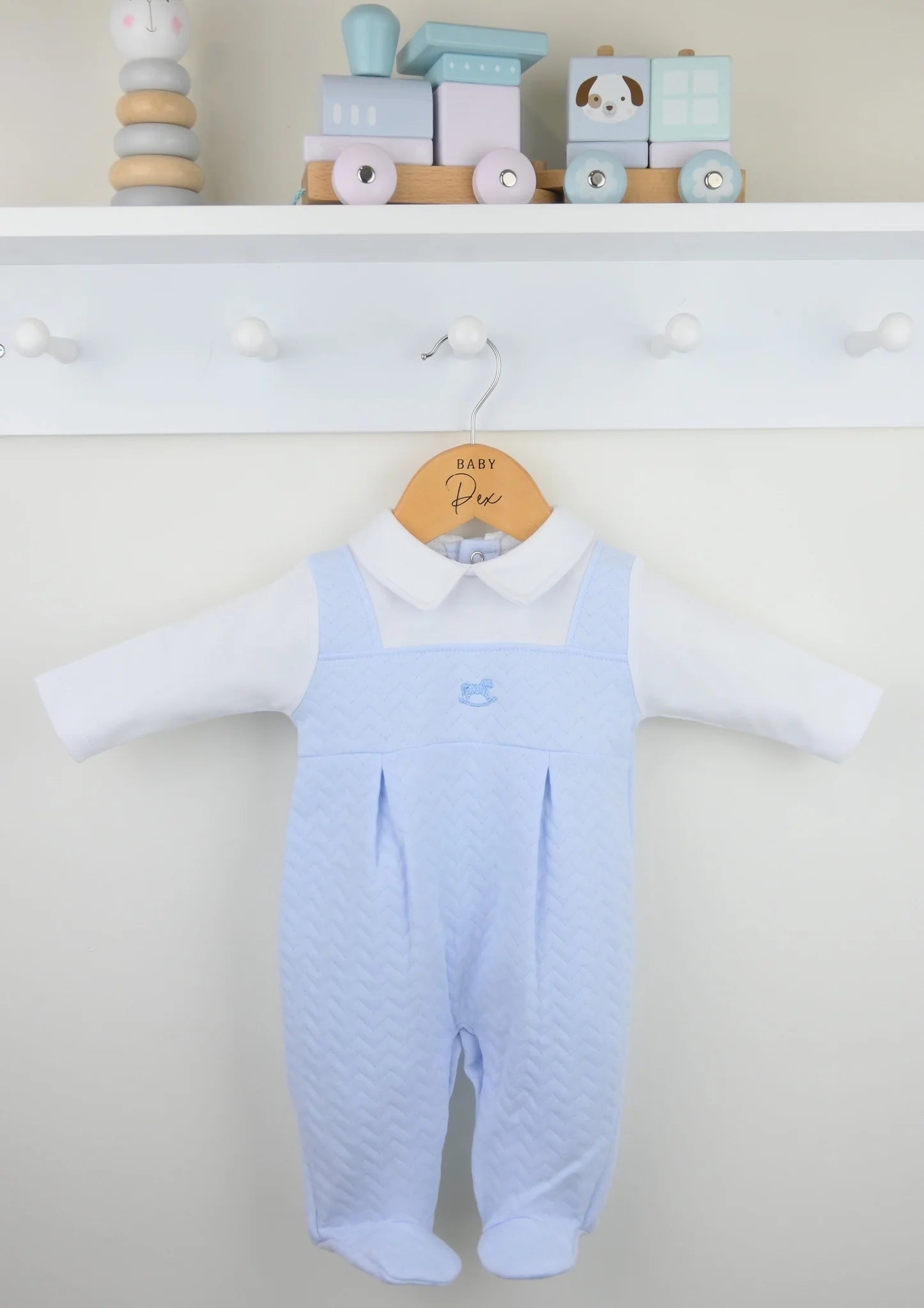 Baby boys dungaree set